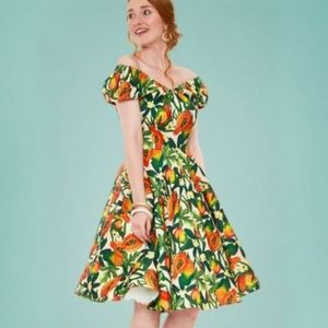 XXL Voodoo Vixen Papaya Dress